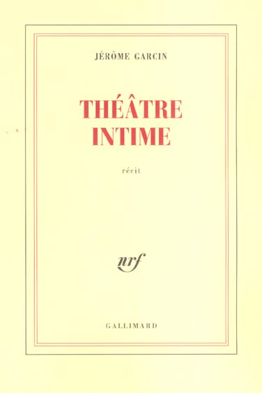 Emprunter Théâtre intime livre