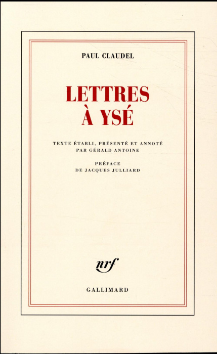Emprunter Lettres à Ysé livre