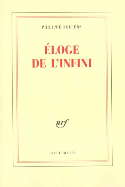 Emprunter Eloge de l'infini livre