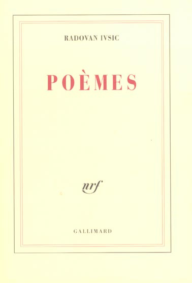 Emprunter Poèmes livre