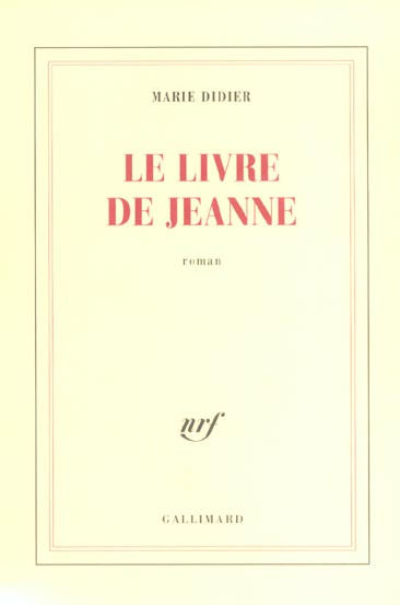 Emprunter Le livre de Jeanne livre