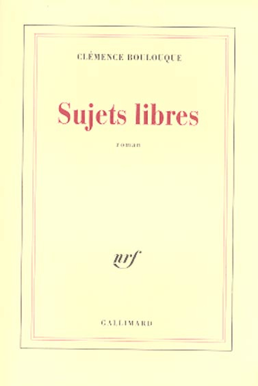 Emprunter Sujets libres livre