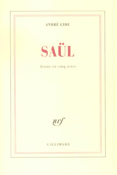 Emprunter Saül. Drame en cinq actes livre
