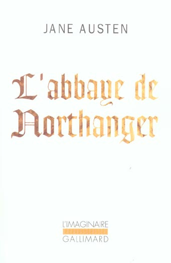 Emprunter L'abbaye de Northanger livre