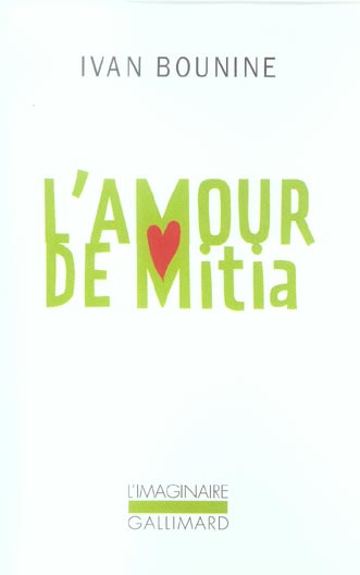Emprunter L'amour de Mitia livre