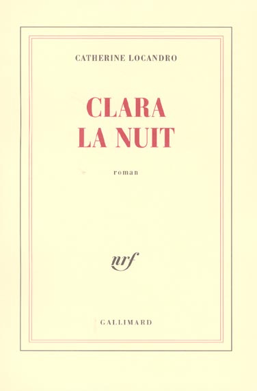 Emprunter Clara la nuit livre