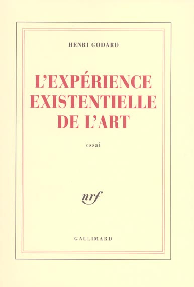 Emprunter L'expérience existentielle de l'art livre