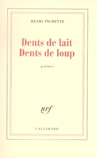Emprunter Dents de lait Dents de loup livre