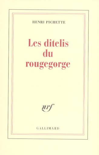Emprunter Les ditelis de rougegorge livre