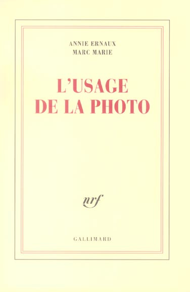 Emprunter L'usage de la photo livre