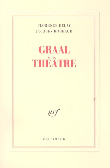 Emprunter Graal Théâtre livre
