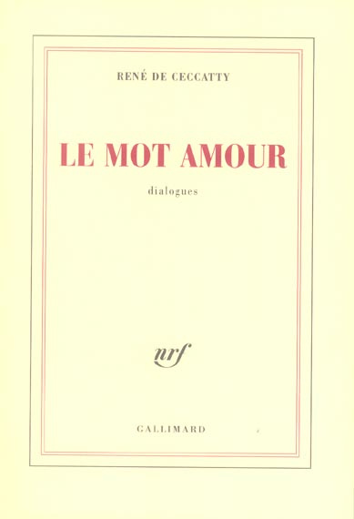 Emprunter Le mot amour livre