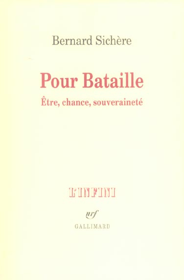 Emprunter Pour Bataille. Etre, chance, souveraineté livre