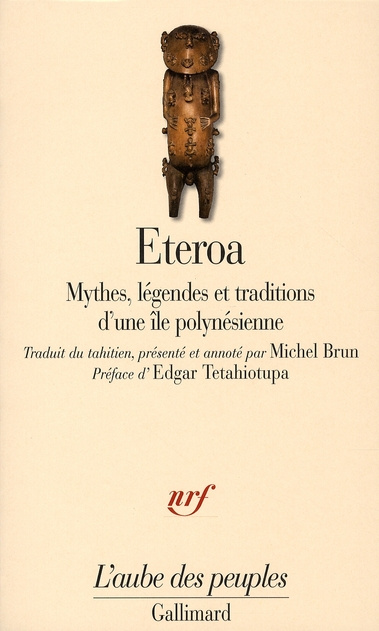 Emprunter Eteroa. Mythes, légendes et traditions d'une île polynésienne livre