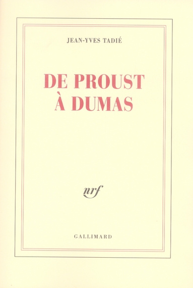 Emprunter De Proust à Dumas livre