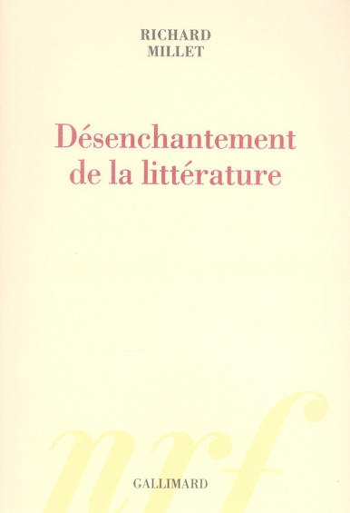 Emprunter Désenchantement de la littérature livre