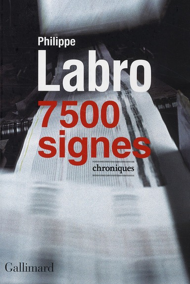 Emprunter 7 500 signes. Chroniques livre