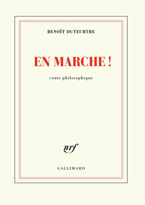 Emprunter En marche ! Conte philosophique livre