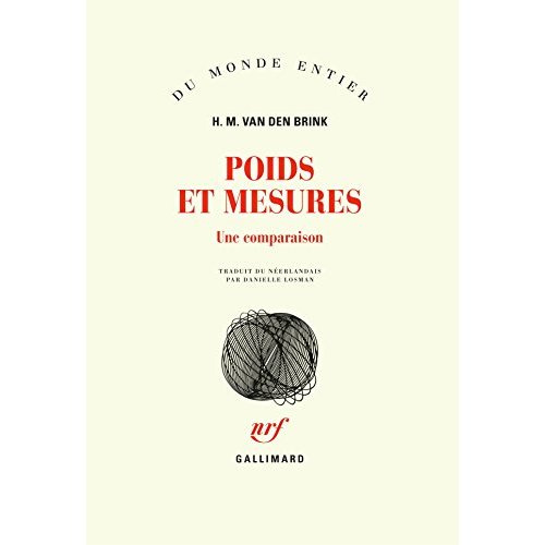 Emprunter Poids et mesures. Une comparaison livre