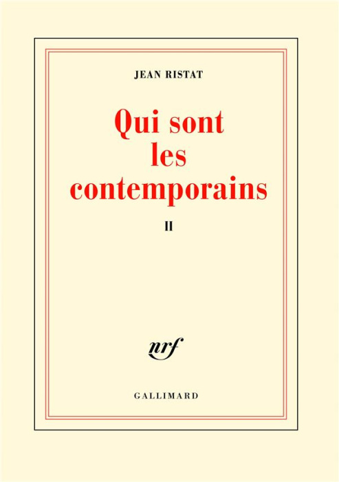 Emprunter Qui sont les contemporains ? Tome 2 livre