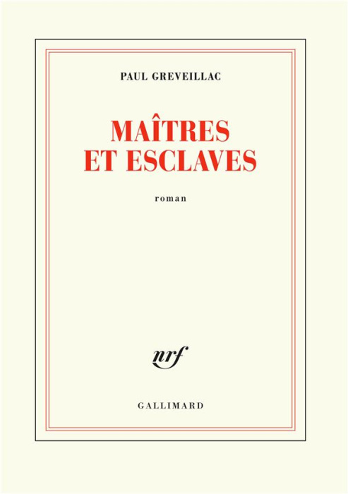 Emprunter Maîtres et esclaves livre