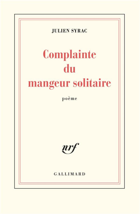 Emprunter Complainte du mangeur solitaire livre