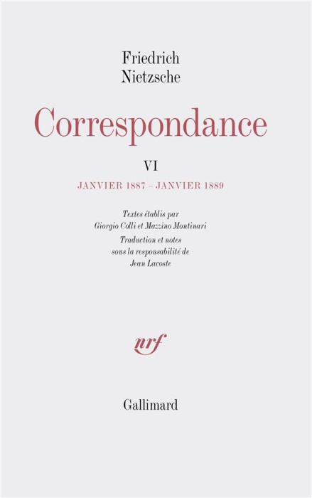 Emprunter Correspondance. Tome 6, Janvier 1887 - Janvier 1889 livre