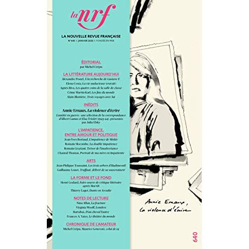 Emprunter La Nouvelle Revue Française N° 640, janvier 2020 livre