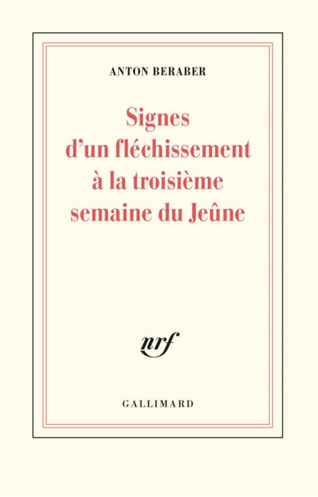 Emprunter Signes d’un fléchissement à la troisième semaine du jeûne livre