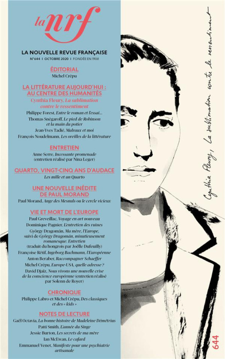 Emprunter La Nouvelle Revue Française N° 644, octobre 2020 livre