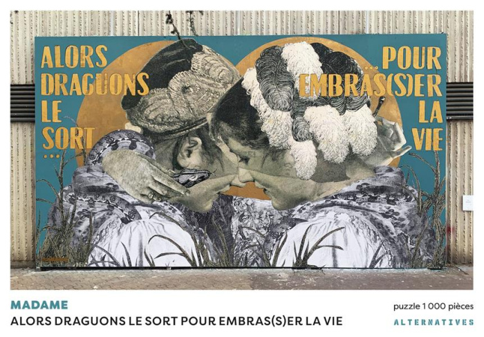Emprunter ALORS DRAGUONS LE SORT POUR EMBRAS(S)ER LA VIE - PUZZLE 1000 PIECES livre