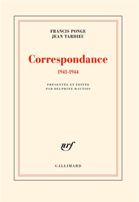 Emprunter Correspondance 1941-1944 livre
