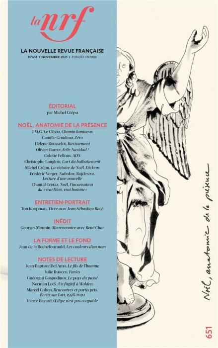 Emprunter La Nouvelle Revue Française N° 651, novembre 2021 livre
