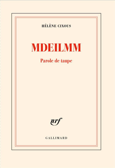 Emprunter Mdeilmm. Parole de taupe livre