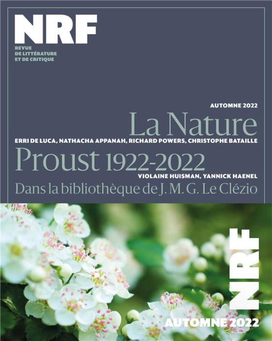 Emprunter La Nouvelle Revue Française Automne 2022 : La Nature. Proust 1922-2022 - Dans la bibliothèque de J.M livre