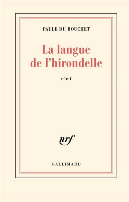 Emprunter La langue de l'hirondelle livre