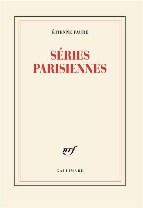 Emprunter Séries parisiennes livre