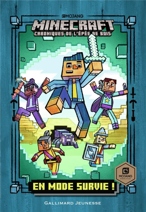 Emprunter Minecraft - Chroniques de l'épée de bois Tome 1 : En mode survie ! livre