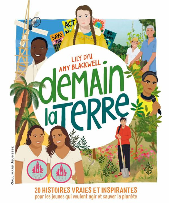 Emprunter Demain la Terre. 20 histoires vraies et inspirantes pour les jeunes qui veulent agir et sauver la pl livre