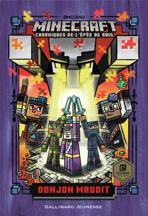 Emprunter Minecraft - Chroniques de l'épée de bois Tome 5 : Donjon maudit livre