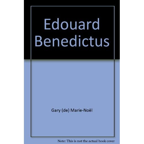 Emprunter Edouard benedictus livre
