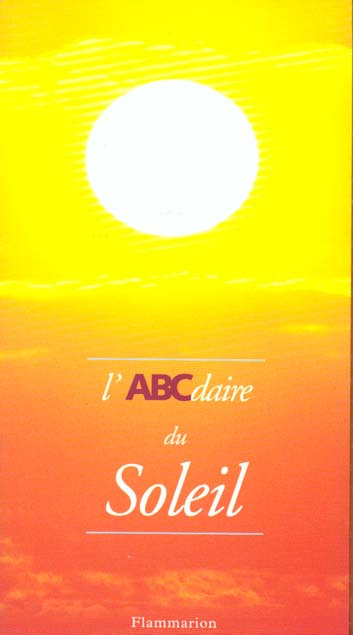 Emprunter L'ABCdaire du soleil livre
