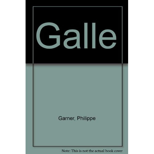 Emprunter Emile Gallé livre