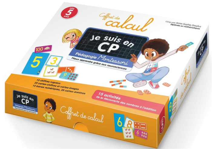 Emprunter Coffret de calcul Je suis en CP. Pédagogie Montessori. 15 activités de la découverte des nombres à l livre