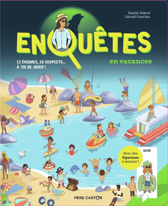 Emprunter Enquêtes en vacances. Avec des figurines à monter livre