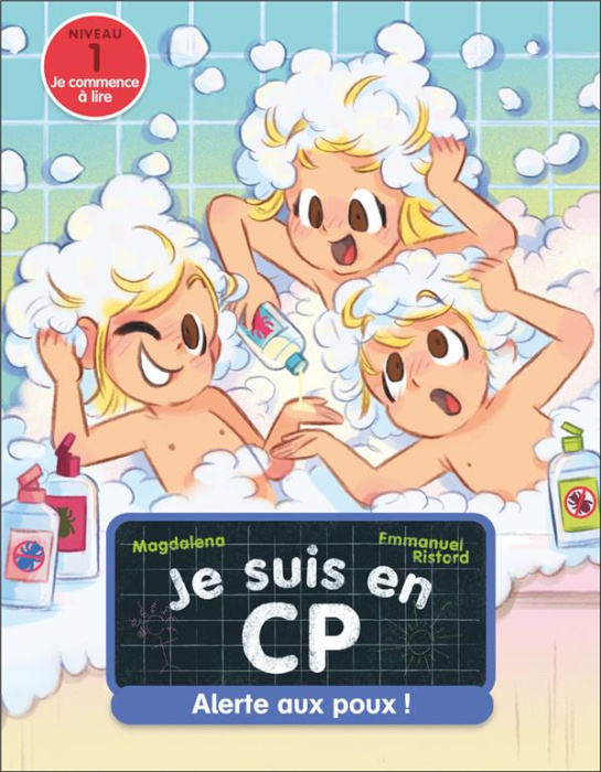 Emprunter Je suis en CP Tome 14 : Alerte aux poux ! Niveau 1 livre