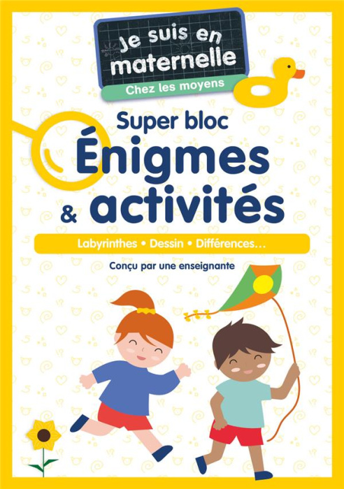 Emprunter Super bloc Énigmes & activités MS. Labyrinthes, dessins, différences... livre