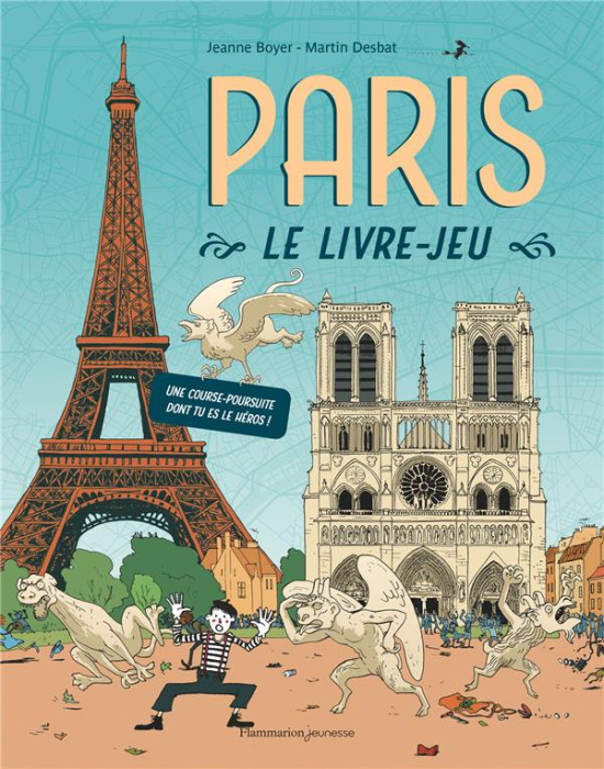 Emprunter Paris, le livre-jeu. Une course poursuite dont tu es le héros ! livre