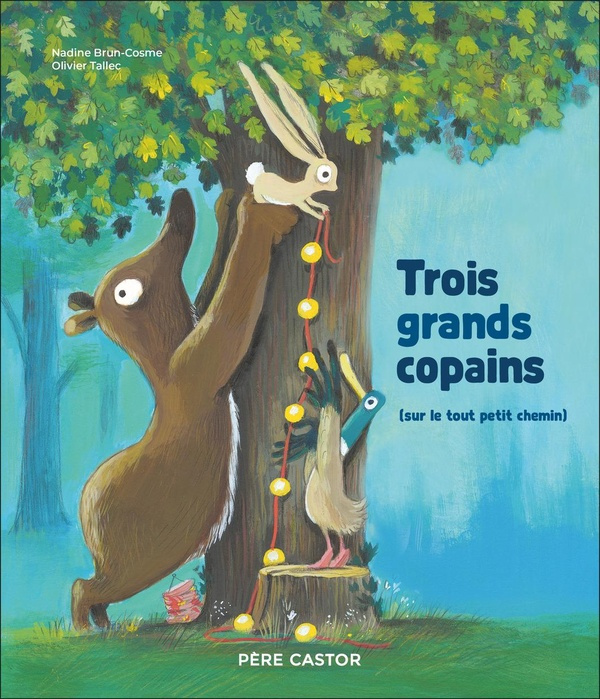 Emprunter Trois grands copains (sur le tout petit chemin) livre