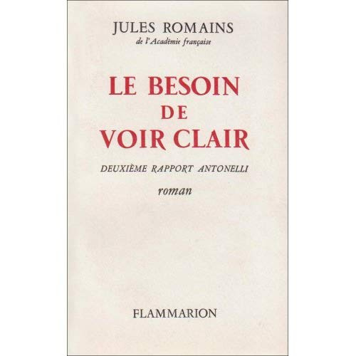 Emprunter LE BESOIN DE VOIR CLAIR livre
